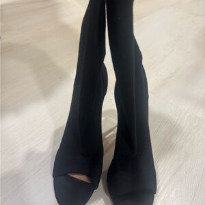 Tony Bianco Black Heeled Boots